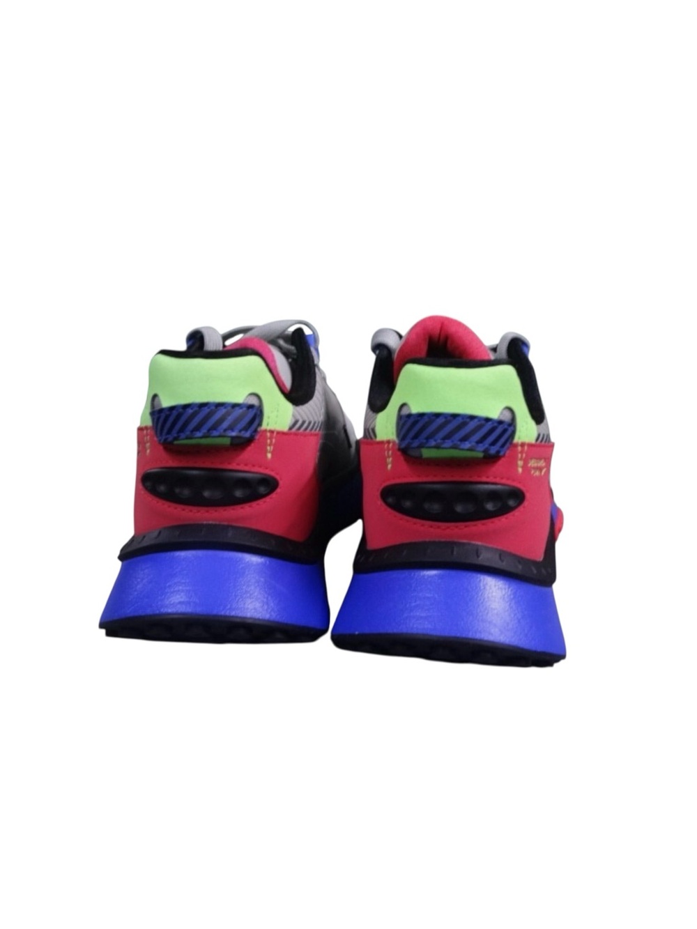 Puma Wild Rider Last Hunter with Neon Pink, Blue & Green Accents Size 7C - Picture 4 of 11